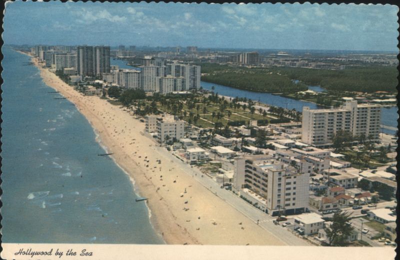Aerial View, Hollywood Beach, Florida