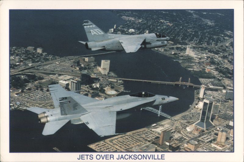 Jets Over Jacksonville - A-7 Corsair II & F/A-18 Hornet Florida
