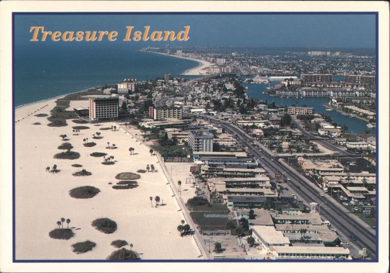 Treasure Island, Florida Aerial View James Blank