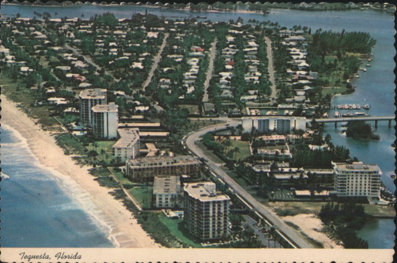 Tequesta by the Sea, Florida - Aerial View D. Stanfield