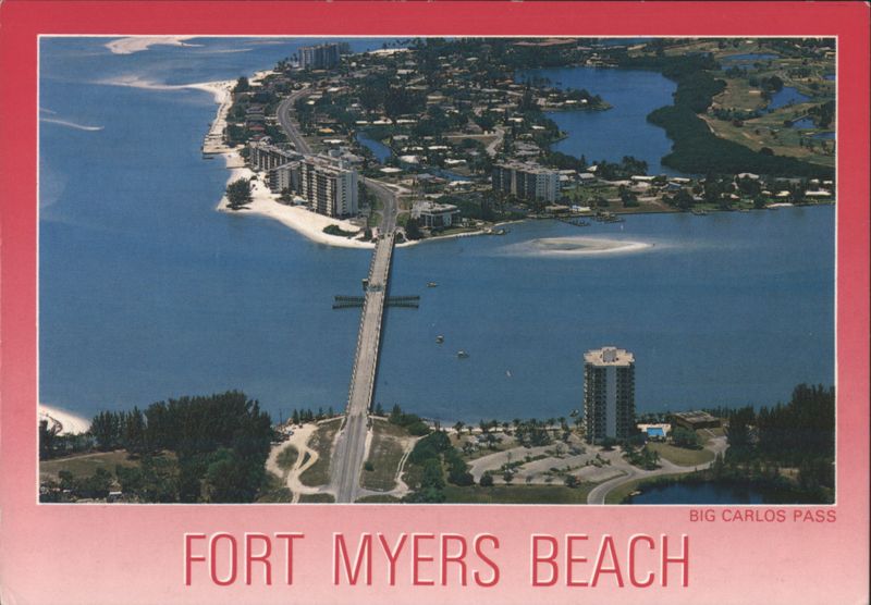Big Carlos Pass and Bridge, Fort Myers Beach Florida