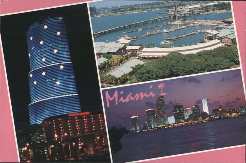 Miami: Centrust Building, Bayside, Cruise Port & Skyline Florida