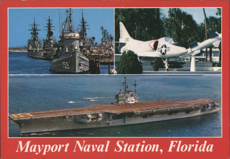Mayport Naval Station, Florida - Ships and Aircraft