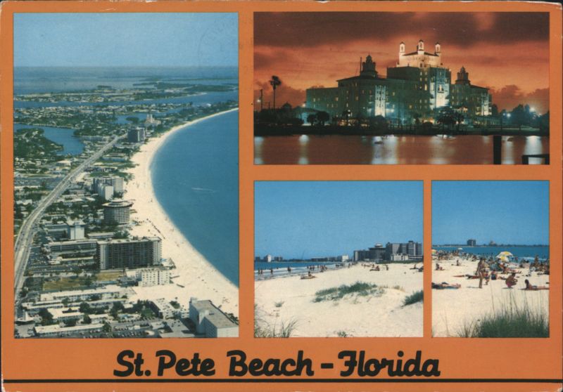 St. Pete Beach & Don CeSar Hotel, Florida Saint Petersburg Beach