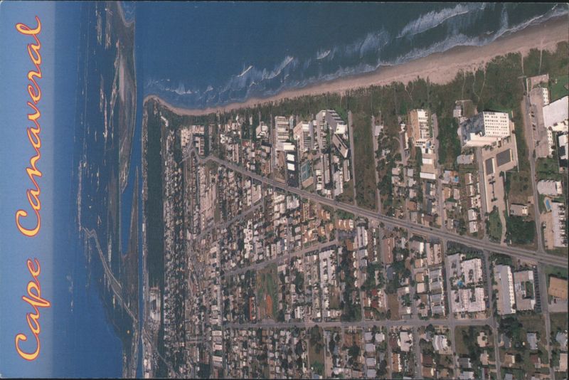 Aerial View of Cape Canaveral, Florida John Nyberg