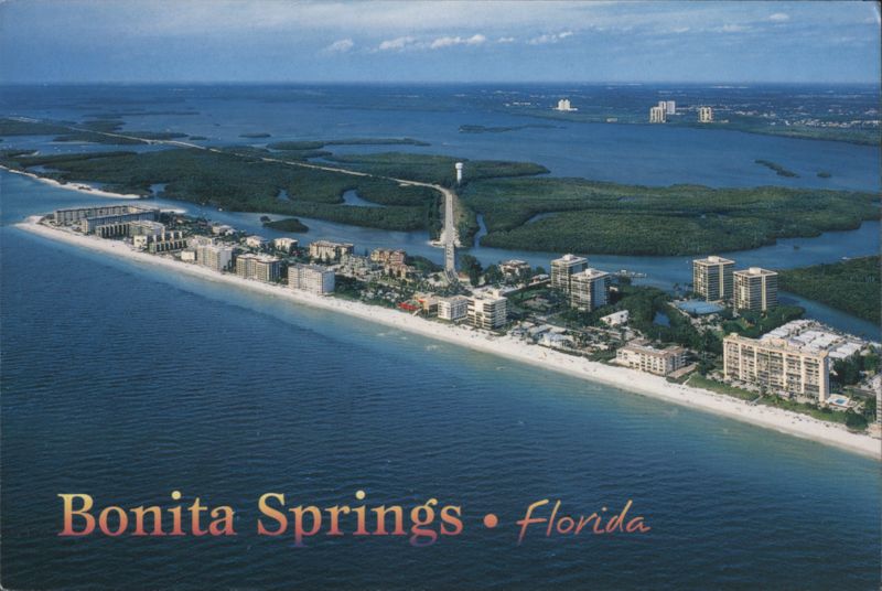 Bonita Springs, Florida Aerial Coastline Jim Abts