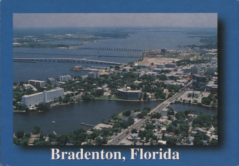Bradenton, Florida, Aerial View Tom Parker