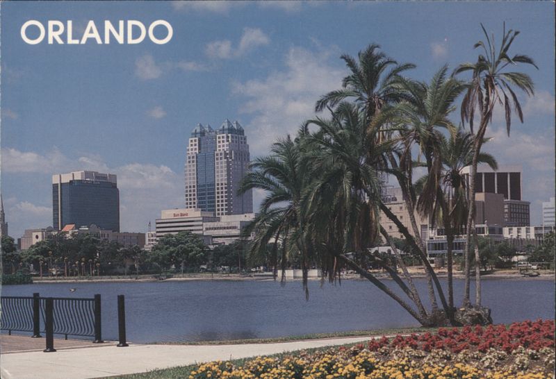 Orlando Shoreline, Lake Eola Florida