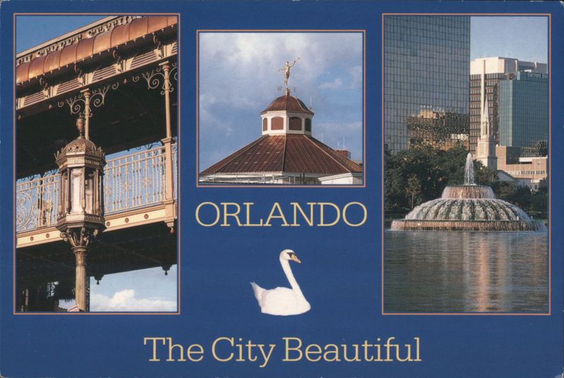 Orlando, The City Beautiful Montage Florida Rindy Nyberg