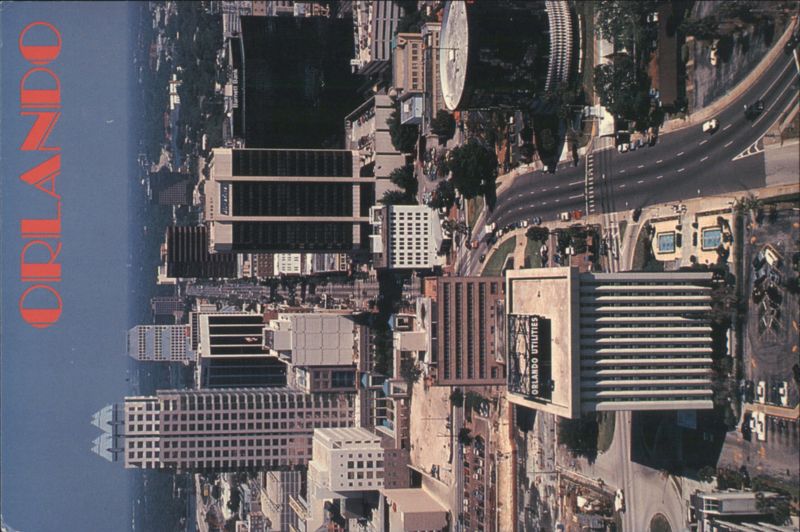 Aerial View of Downtown Orlando, Florida Stephen Dampier, City of Orlando