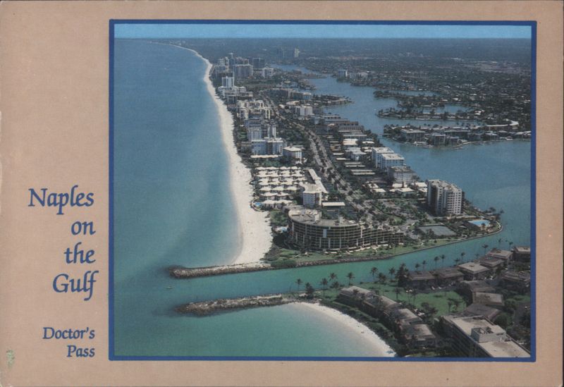 Naples, Florida, Aerial View from Doctor's Pass Bob Glander