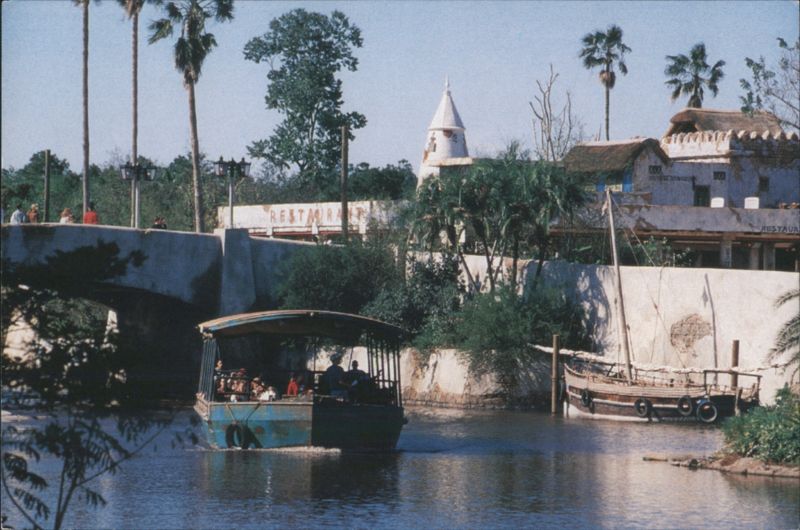 Harambe Village Discovery River Boat Tour, Animal Kingdom Lake Buena Vista Florida