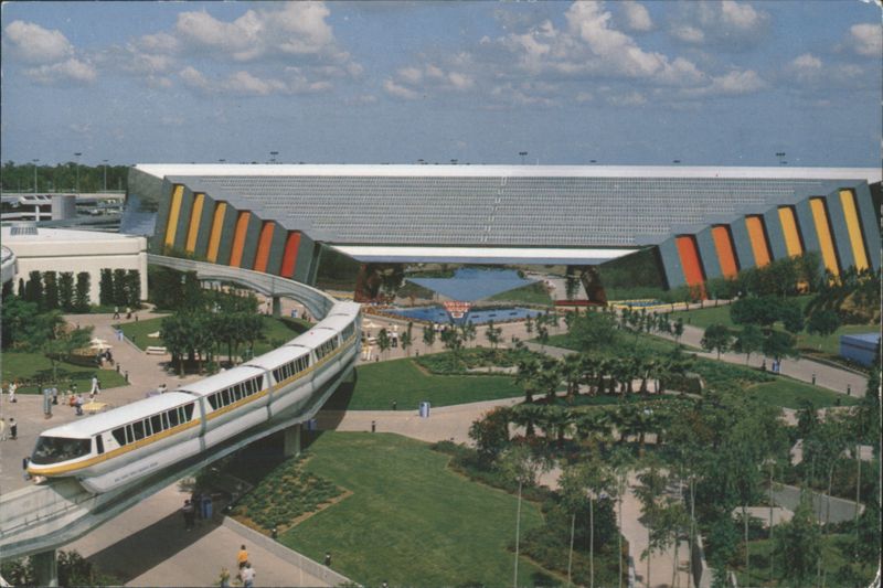 Universe of Energy Pavilion & Monorail, Epcot Center Lake Buena Vista Florida