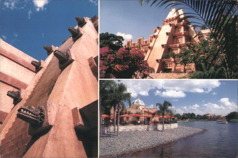Mexico Pavilion Pyramid, World Showcase, Epcot Orlando Florida