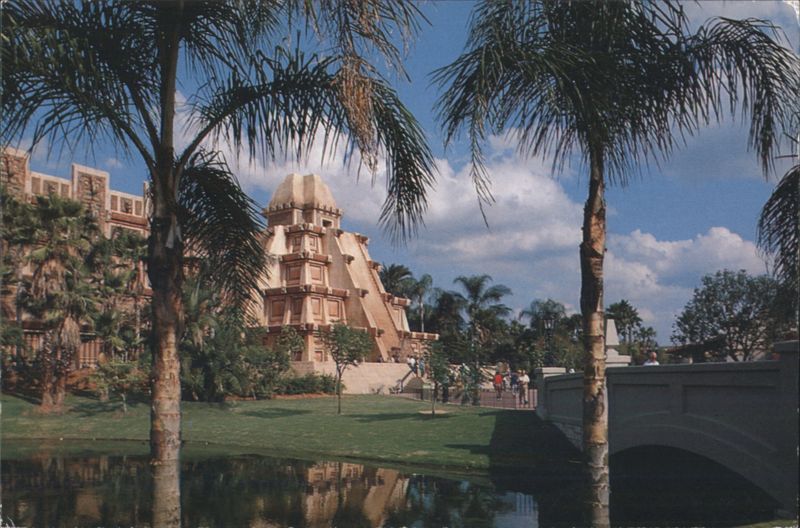 Mexico Pavilion Pyramid at Epcot's World Showcase Disney