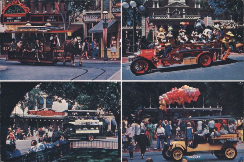 Main Street U.S.A. Transportation, Disney Park