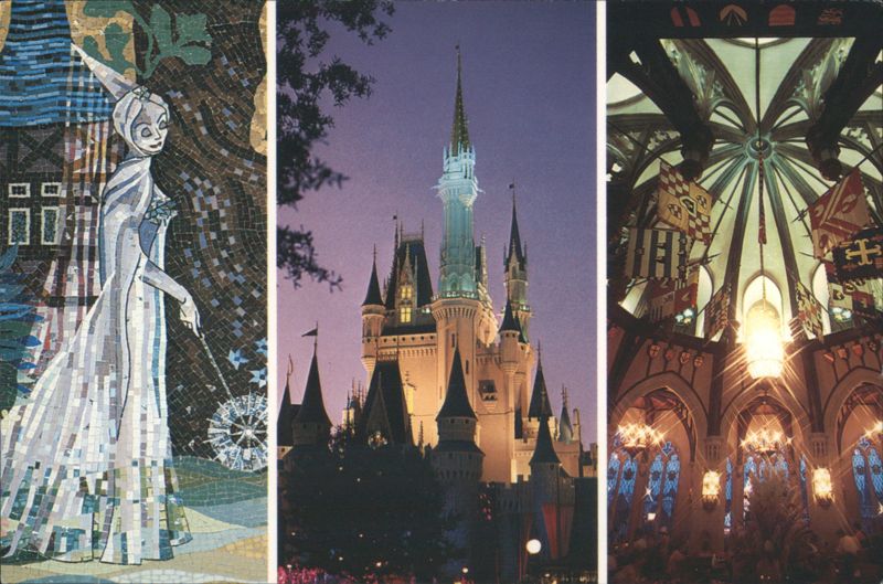 Cinderella Castle & Mosaics, Walt Disney World