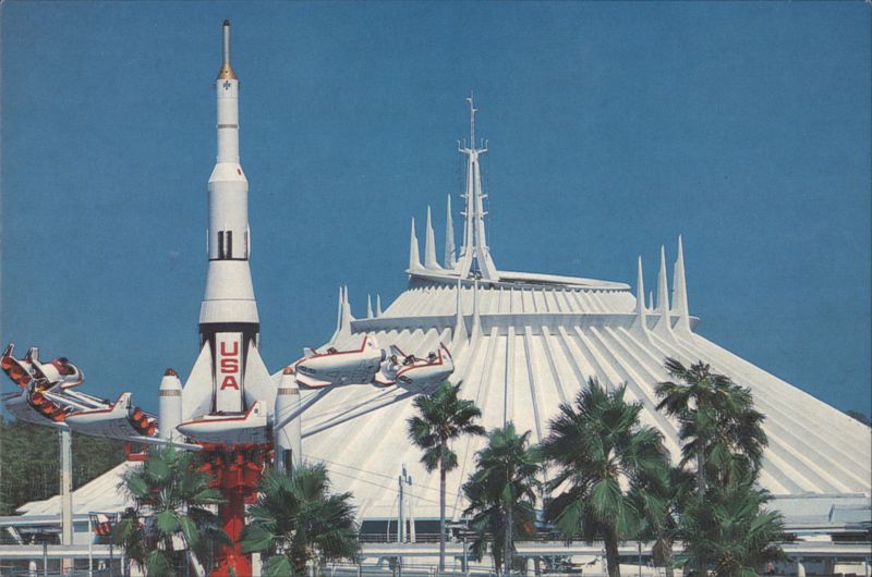 Tomorrowland, Space Mountain & Rocket Jets, Walt Disney World