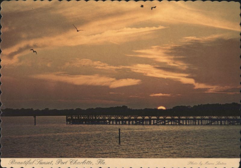 Beautiful Sunset, Port Charlotte, FL Florida Naomi Baton