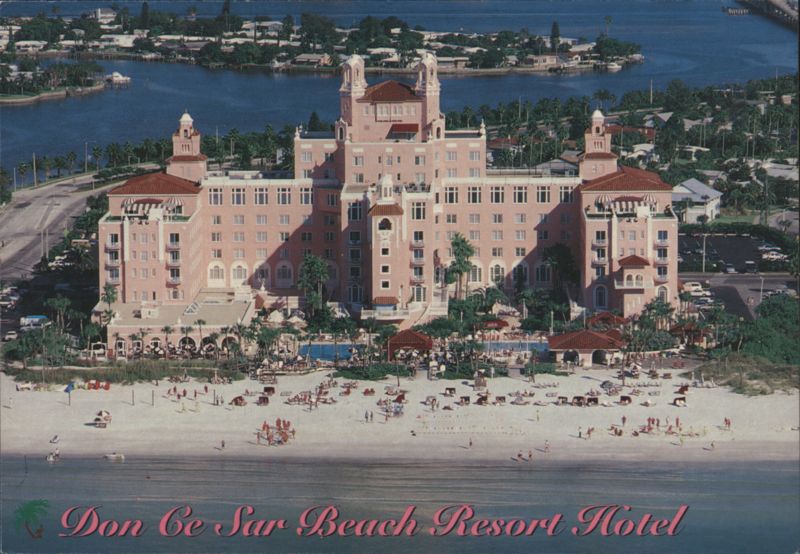 Don Ce Sar Beach Resort Hotel, St. Petersburg Beach Saint Petersburg Beach Florida