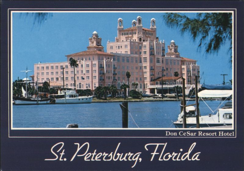 Don CeSar Resort Hotel, St. Petersburg, Florida John Hinde Curteich Inc.