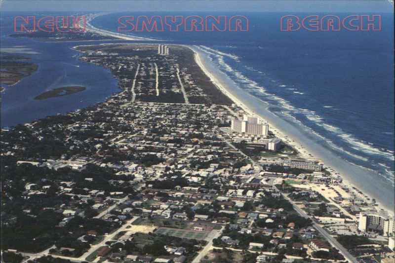 New Smyrna Beach, Florida, Aerial View John Nyberg