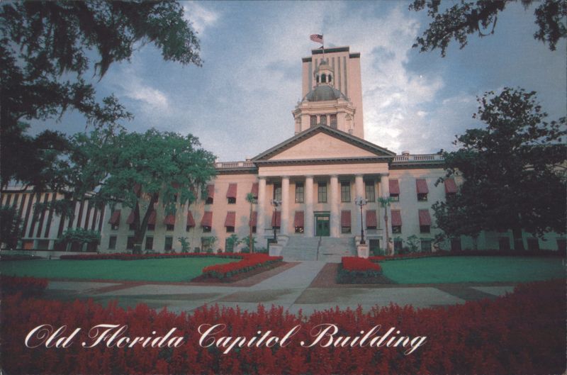 Old Florida Capitol Building Tallahassee Russell Grace