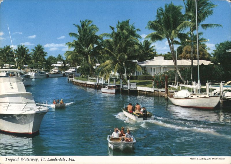 Tropical Waterway, Ft. Lauderdale, FL Fort Lauderdale Florida