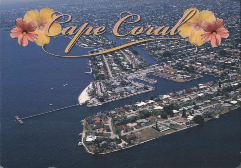 Cape Coral, Florida Aerial View M. Traver