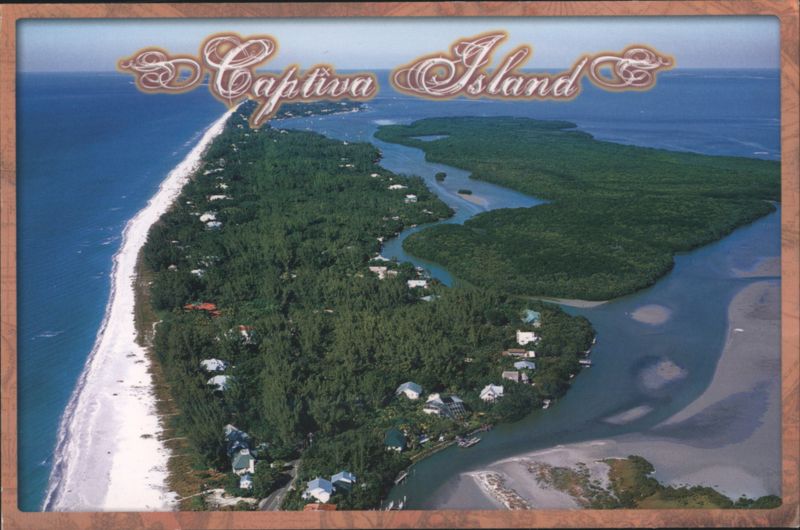 Aerial View of Captiva Island Florida Mike Traver