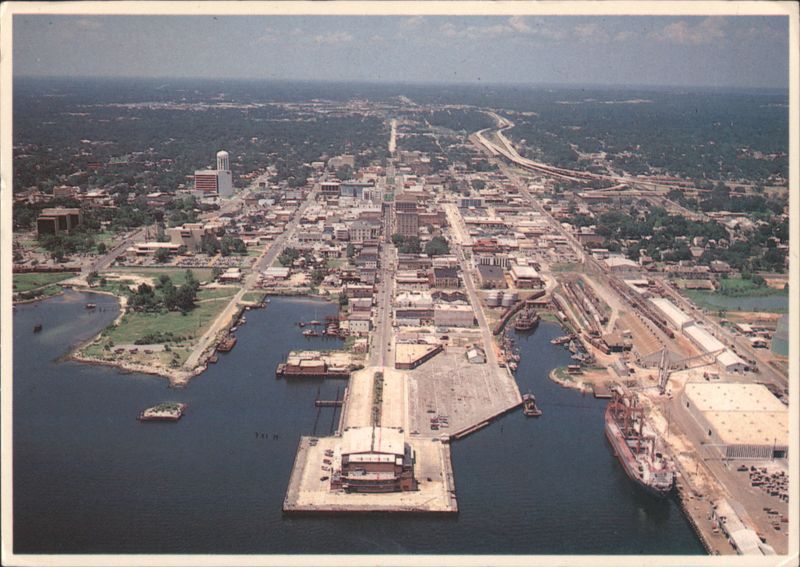 Pensacola, Florida, Municipal Auditorium from the Air