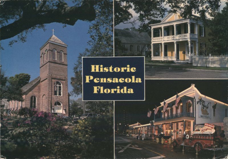 Historic Pensacola: Dorr House, Old Christ Church, Rosie's Florida
