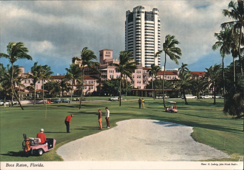 Boca Raton Hotel and Club, Golf Course View Florida