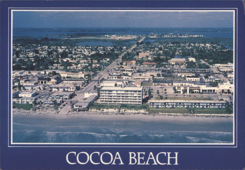 Cocoa Beach, Florida - Aerial View Jeff O'Connell