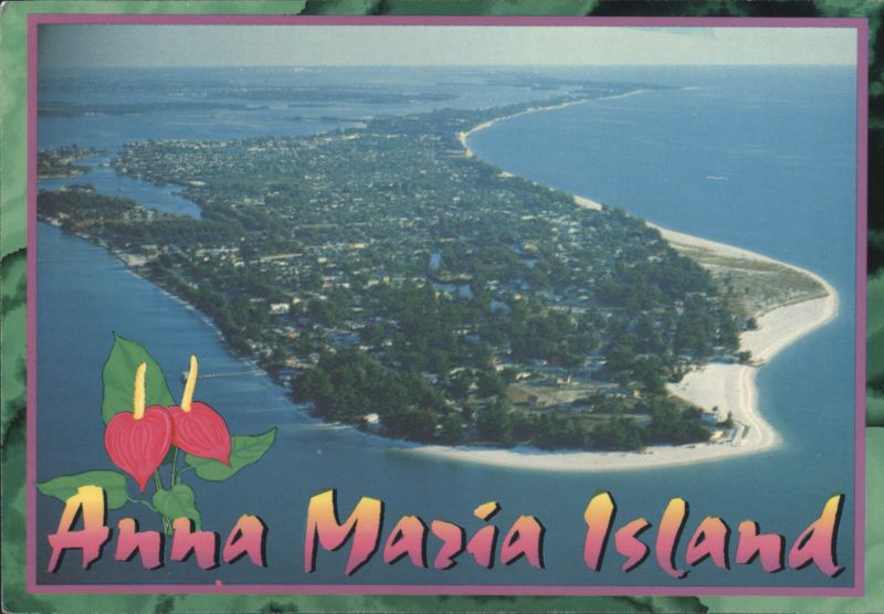 Anna Maria Island, Aerial View Florida Camera One
