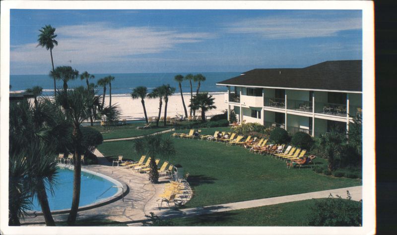 Clearwater Beach Hotel and Gardens, Pool and Gulf View Florida