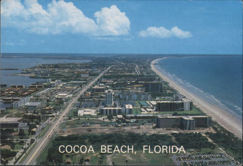 Aerial View, Cocoa Beach, Florida John Nyberg