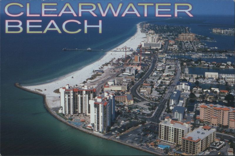 Clearwater Beach, Florida, Aerial View M. Traver