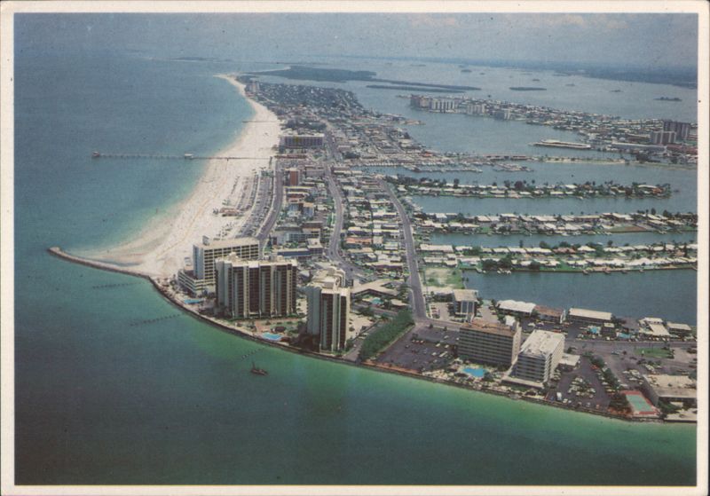 Clearwater Beach, Florida, Aerial View North Bob Glander