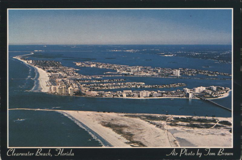 Aerial View, Clearwater Beach, Florida Tom Brown