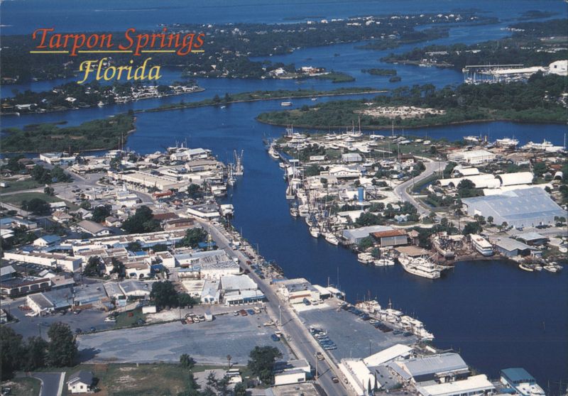 Tarpon Springs, Florida - Sponge Docks and Harbor M. Traver