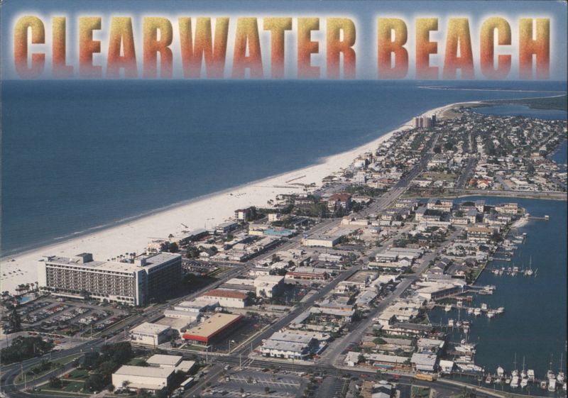 Aerial View, Clearwater Beach, Florida M. Traver