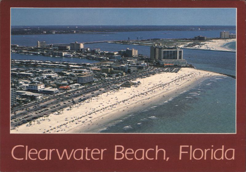 Aerial View of Clearwater Beach, Florida D. Noble
