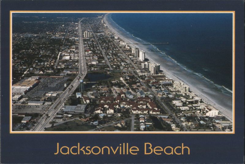 Jacksonville Beach, Atlantic Coastline and A-1-A Florida