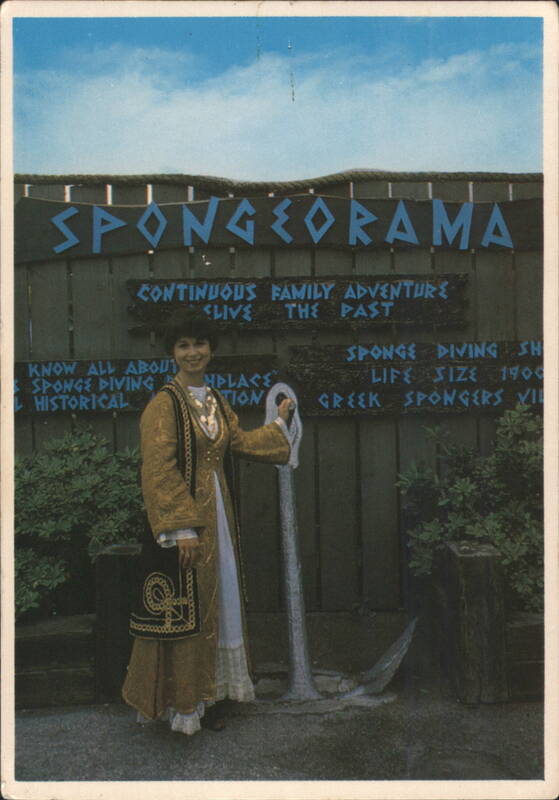 Spongeorama, Woman in Epirotioc Dress, Tarpon Springs, FL Florida