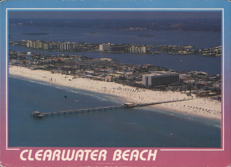 Clearwater Beach and Pier 60 Florida James Blank