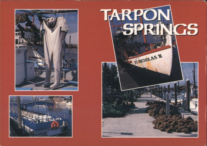 Tarpon Springs: Sponge Boat St. Nicholas III & Diving Suit Florida