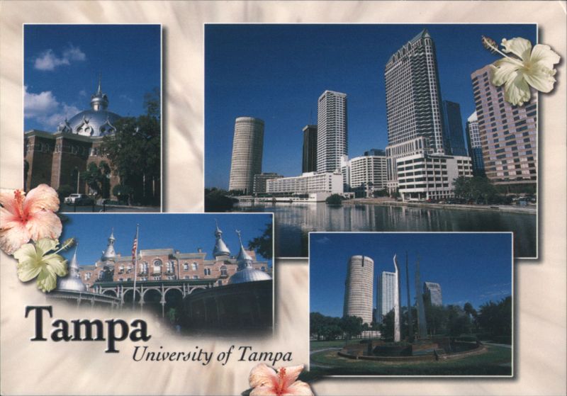 Tampa, University of Tampa and Downtown Area Florida