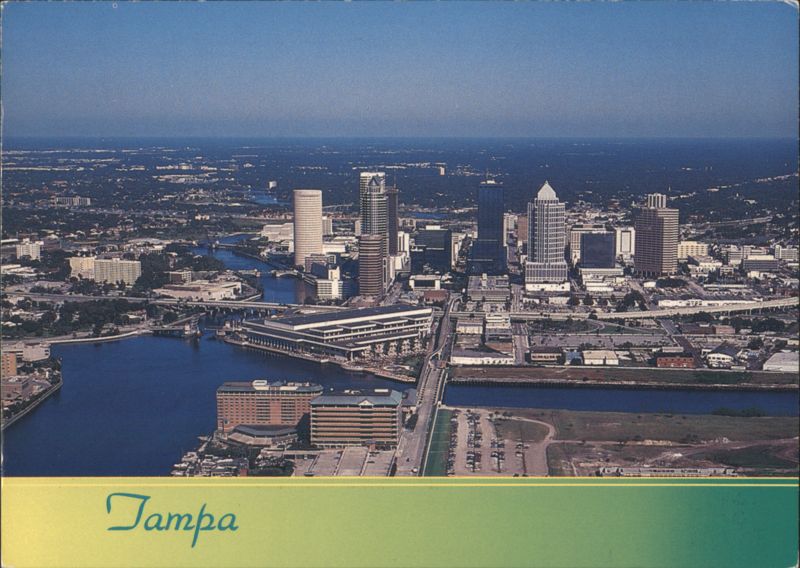 Aerial View of Downtown Tampa, Florida M. Traver