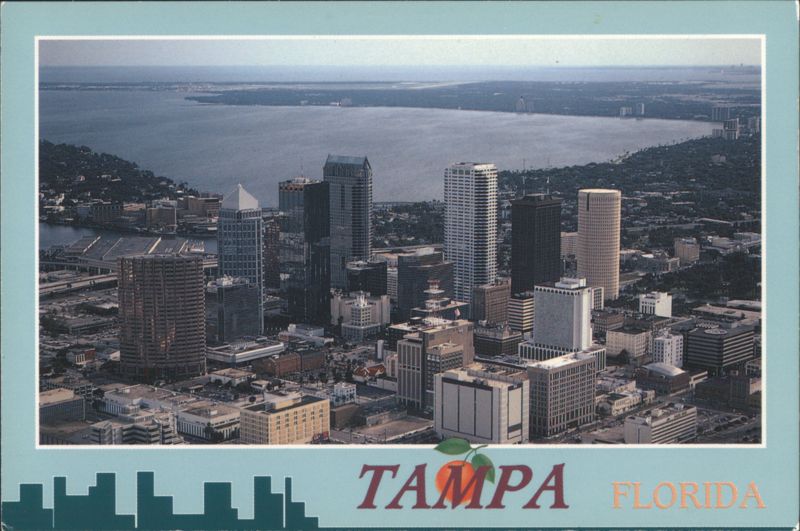 Tampa, Florida - Aerial Panoramic View Alan Schein